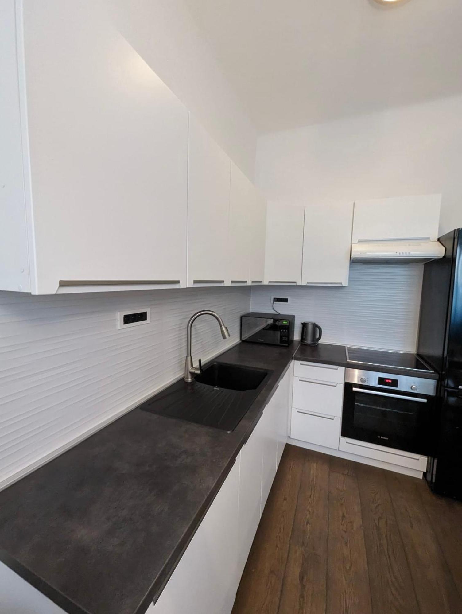 Fantabulous Downtown Abode W King Bed, 65" Tv, Washer And Tumble Dryer Zagrzeb Zewnętrze zdjęcie