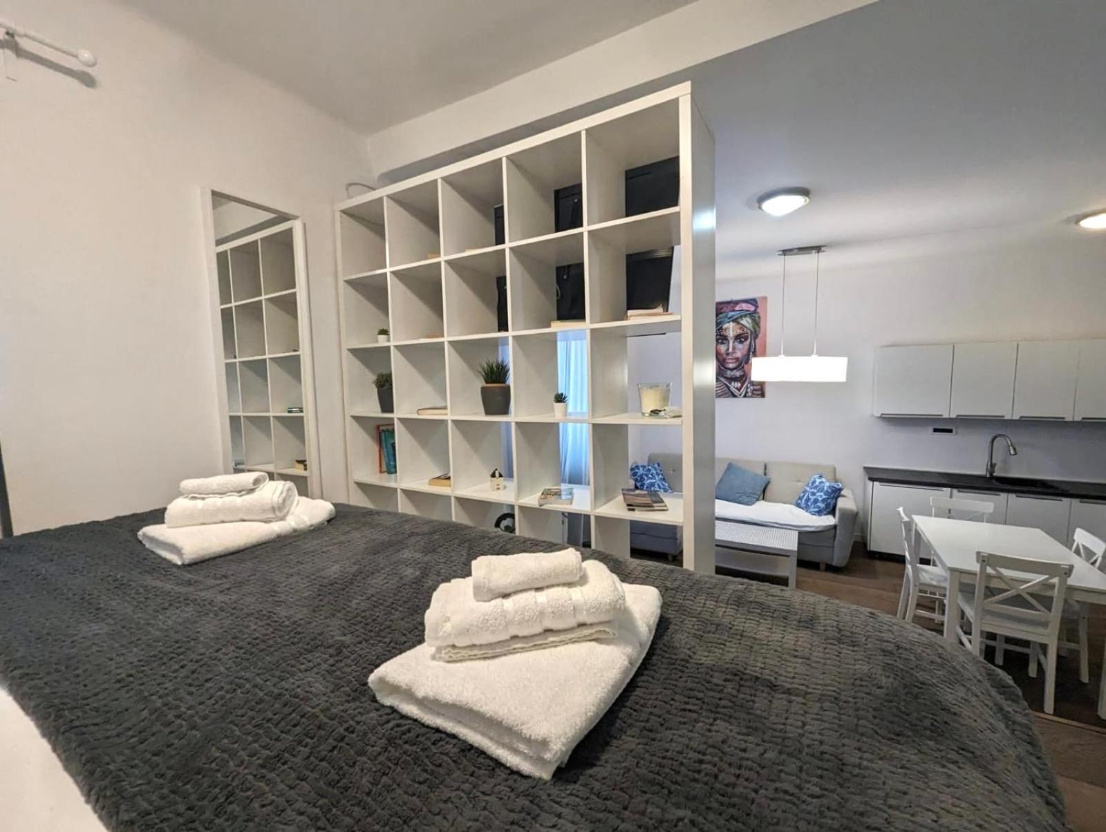 Fantabulous Downtown Abode W King Bed, 65" Tv, Washer And Tumble Dryer Zagrzeb Zewnętrze zdjęcie